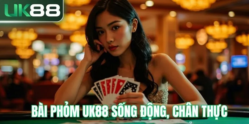 Game bài phỏm tại UK88 sống động